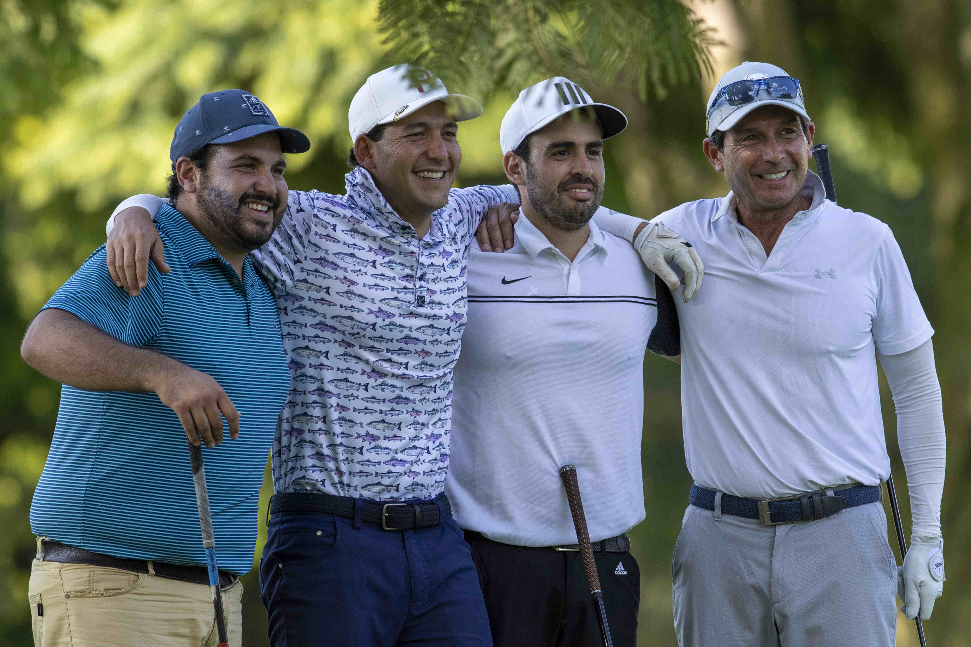 Juan Manuel Amutio, Diego Arturo de Zazueta, Juan Pablo Arias y Victor Zayas